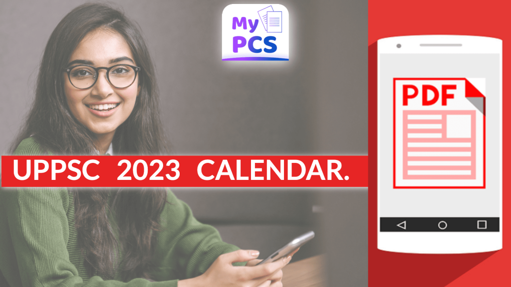 UPPSC Exam Calendar 2023 PDF (JANUARY 2023)